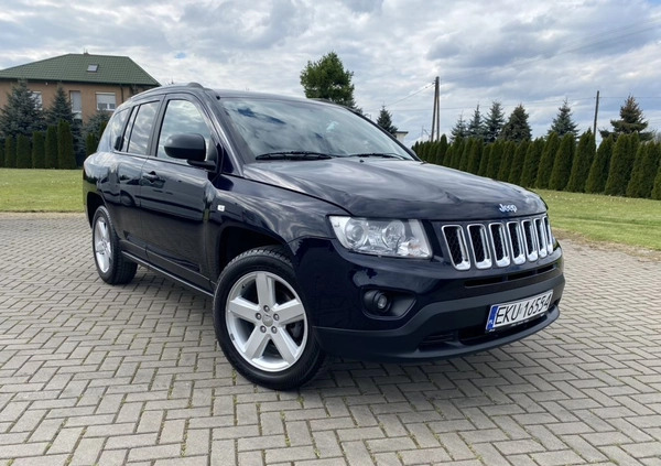 Jeep Compass cena 42900 przebieg: 163000, rok produkcji 2011 z Kutno małe 781